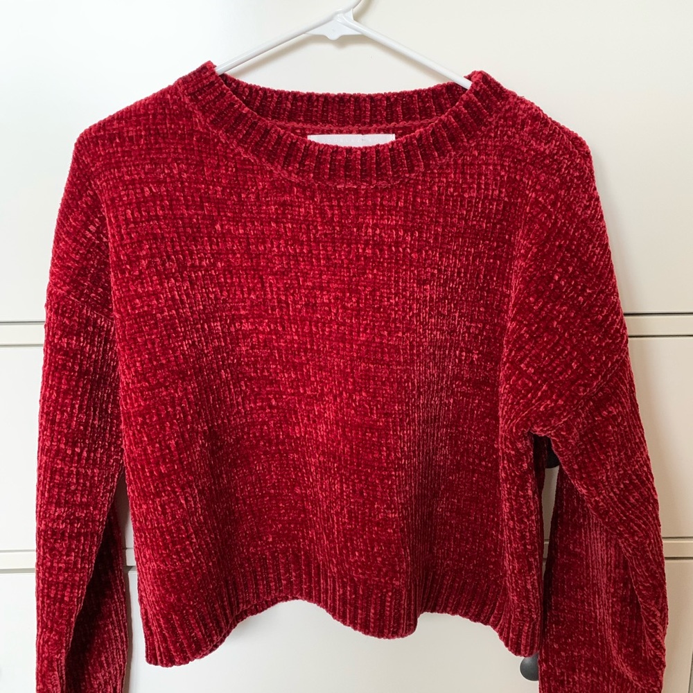 Double Zero Red Cashmere Sweater